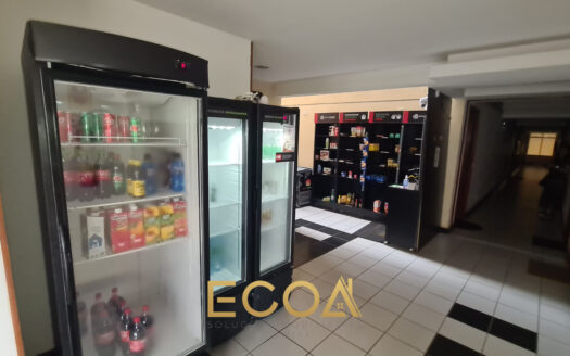 Asa Norte, apartamento mobiliado 1 quarto, 26,62m2, 1 quarto, 1 suíte e 1 vaga de garagem.