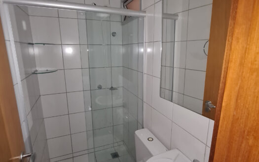 Asa Norte, apartamento mobiliado 1 quarto, 26,62m2, 1 quarto, 1 suíte e 1 vaga de garagem.